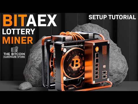 How To Setup A Bitaxe Miner | Lottery Mining Bitcoin 2025 | How To Solo Mine Bitcoin | Lesson 19