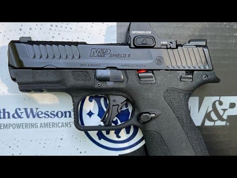 S&w M&p Shield X At 250 Rds 🤷