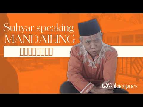 Suhyar Speaking Mandailing | Austronesian | Batak | Wikitongues