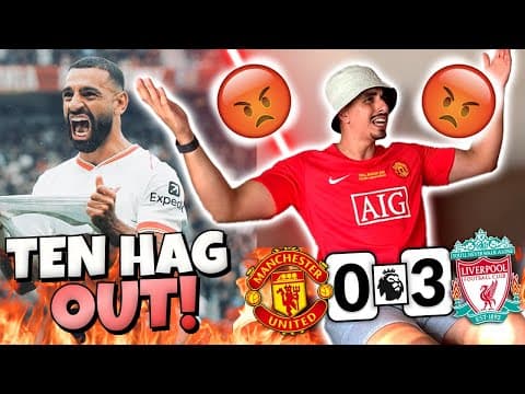 Man Utd Fan Rages 😡 Reacting To Man United 0-3 Liverpool | Man United Vs Liverpool Match Reaction