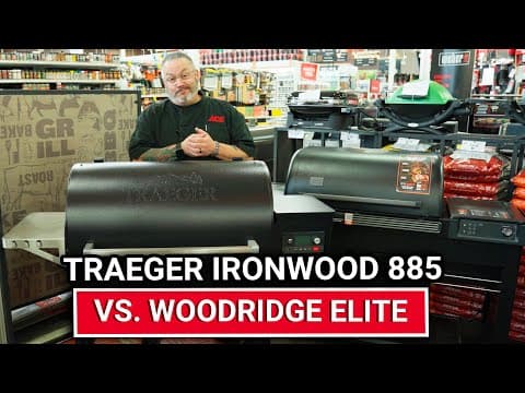 Traeger Ironwood 885 Vs. Woodridge Elite | Ace Hardware