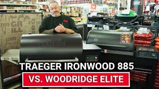 Traeger Ironwood 885 Vs. Woodridge Elite | Ace Hardware
