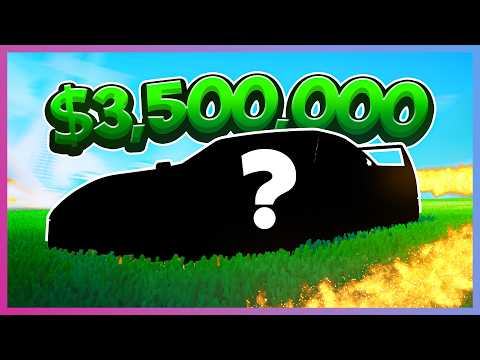 The $3.5 Million Rocket League Car