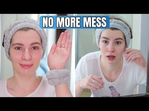 How To Wash Your Face Without Making A Mess | My Simple Tips