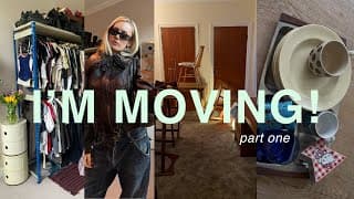 I'm Moving! London Moving Vlog Pt.1