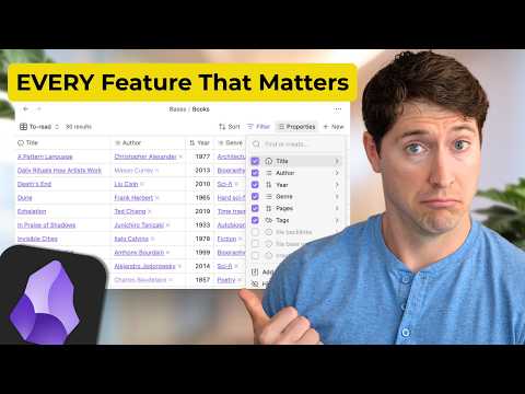 Obsidian Bases: Obsidian's Biggest Upgrade (complete Guide)