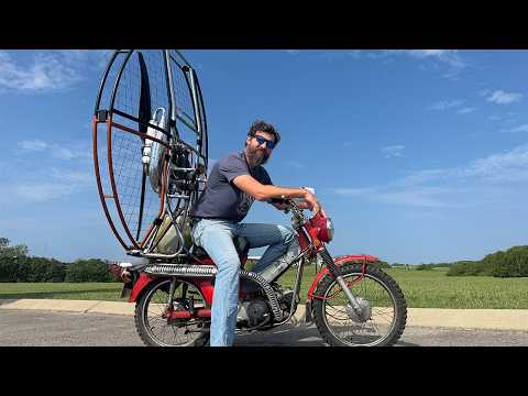 I Built An Paramotor Powered Motorcycle
