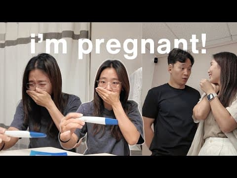I Am… Pregnant! (finding Out + Surprising My Husband)
