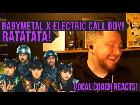 Vocal Coach Reacts! Babymetal X Electric Callboy! Ratatata!