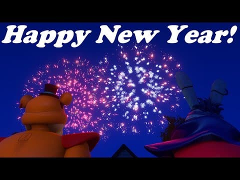 [Blender FNAF] Happy New Year 2026