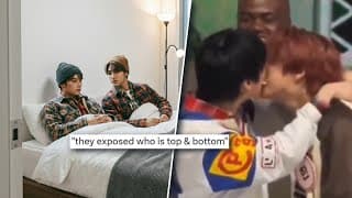Shocking Clip Trends! Staff Accidentally Left In What Minsung Does In Bed? Minsung Does Pepero Game