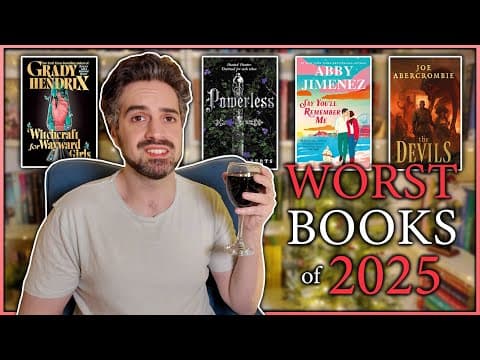 The Worst Books I Read In 2025 🚫📚