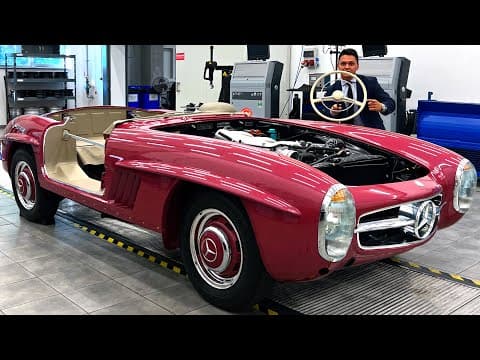 Mercedes 3 Million Dollar Wedding Of 300 Sl Roadster | Motor Classic Restoration