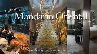 Shanghai Hotel Vlog 🌟 | Mandarin Oriental Pudong