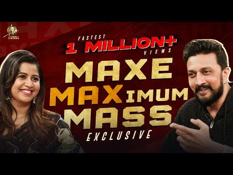 Exclusive: Kichcha Sudeep’s Maxclusive Interview With Anushree | Sandalwood | Anushree Anchor