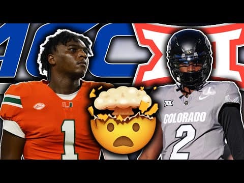 Every Conference Championship Scenario *chaos* 🤯