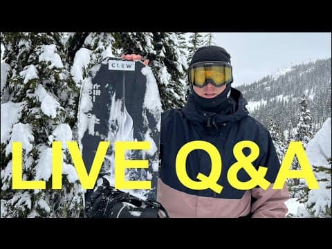 Snowboardprocamp Is Live - Q&a And Hangout