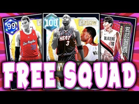 You Can Build This Free Squad Starting From Scratch In Just One Week Playing Nba 2k26 Myteam!