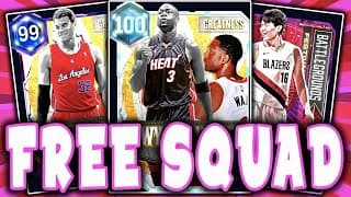 You Can Build This Free Squad Starting From Scratch In Just One Week Playing Nba 2k26 Myteam!