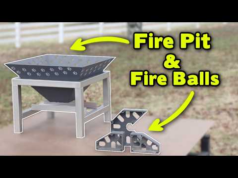 Fire Pits And Fireballs! With The Xtool Metal Fab