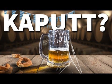 Is This The End Of “real” German Beer?