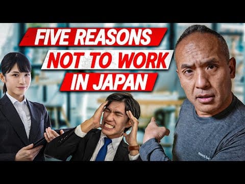5 Reasons It's So Hard To Work In Japan