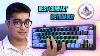 Best 65% Keyboard In India? Kreo Hive65 Mechanical Gaming Keyboard Review W/ Sound Test!