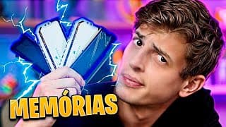 Coloquei 3 Memórias Diferentes No Meu Pc
