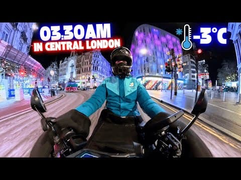 Starting My Delivery Shift At 2am – The Roads Are Icy! – Customer Drops Their Own Mcdonald’s Order