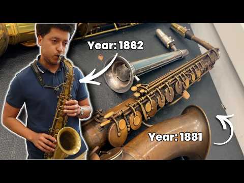 The Rarest Saxophones Ever Made (by Adolphe Sax Himself!)