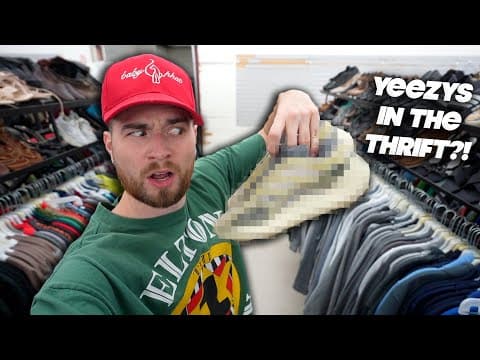 Yeezy's Found In The Thrift Store!! $2 Sneaker Grails
