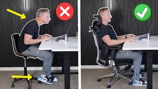 Best Ergonomic Office Chair? How To Sit Pain-free | Odinlake 02 (ergo Max 747) Review
