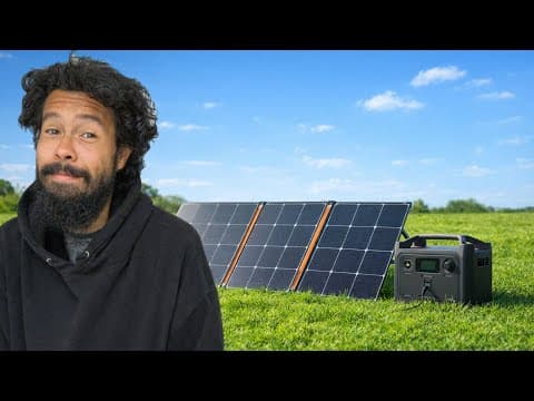 My New Solar Panel Setup!