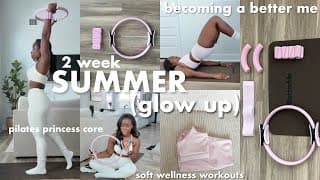 Glow Up With Me For Summer 2025 2 Week Guide Using The Betterme App | I Tried Pilates, Barre & Yoga