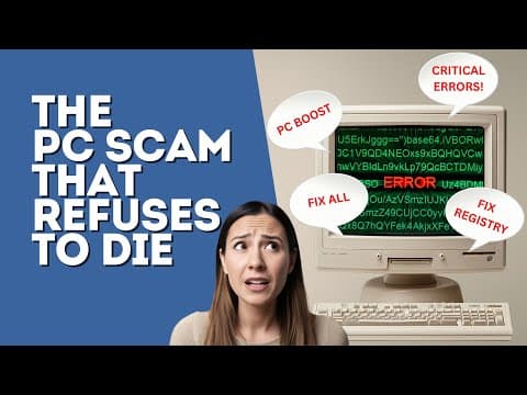 The Pc Scam That Refuses To Die
