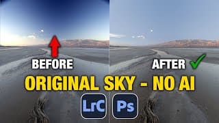 Using Point Color To Fix Uneven Skies In Lightroom Or Photoshop (no Sky Replacement, No Ai)