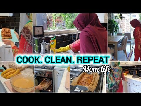 Day In The Life Of Pakistani Mom In Uk // Cleaning Motivation