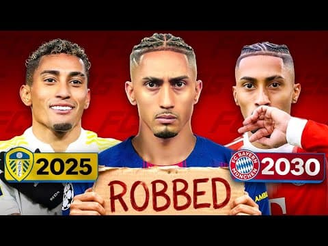 I Replayed The Career Of Raphinha...