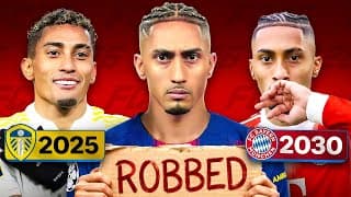 I Replayed The Career Of Raphinha...