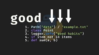5 Good Python Habits