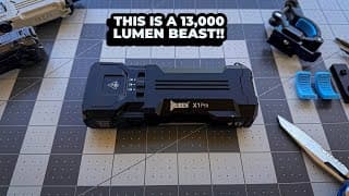 13,000 Lumen Beast Has Built In Fan!!!  Wuben X1 Pro.  | 4k Review