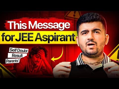 Feel Like Giving Up On Jee 2026 ?😞 Don't Watch If Not Serious | Iit Motivation