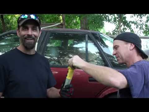 Firemans Breaking Glass With Your Finger