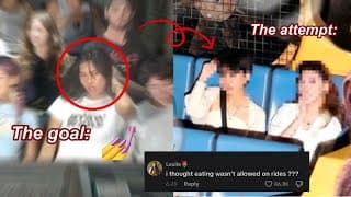 Can We Serve Face In An Amusement Park Ride?