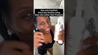 Natural Hair Wash Day Routine Using Bask & Lather Hair Products | Moisture, Growth & Definition