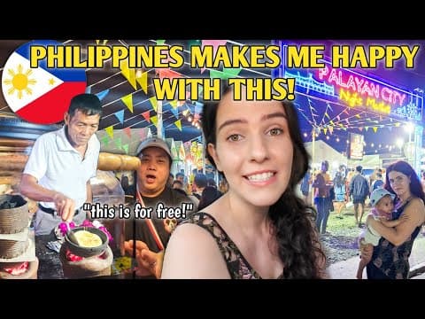 The Life I Love In The Philippines Province! First Christmas Night Market & Street Food!