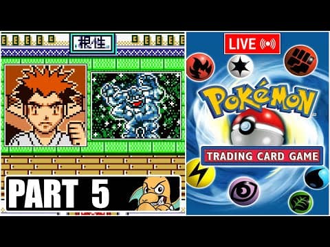 Pokemon Trading Card Game Gameboy Part 5 - Vs Fighting Club Blind Walkthrough #live