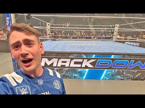 Wwe Smackdown 11/7/25 Front Row (greenville, Sc ) | Brandon Hodge Vlog