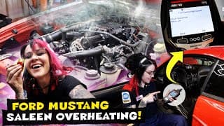 This Ford Mustang Saleen Is Hot!! Diagnosing An Overheating Issue With @innovaauto!! #sponsored #diy