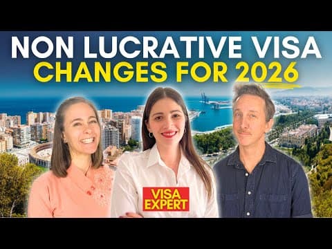 Spain's Non-lucrative Visa Is Changing In 2026 (nlv)
